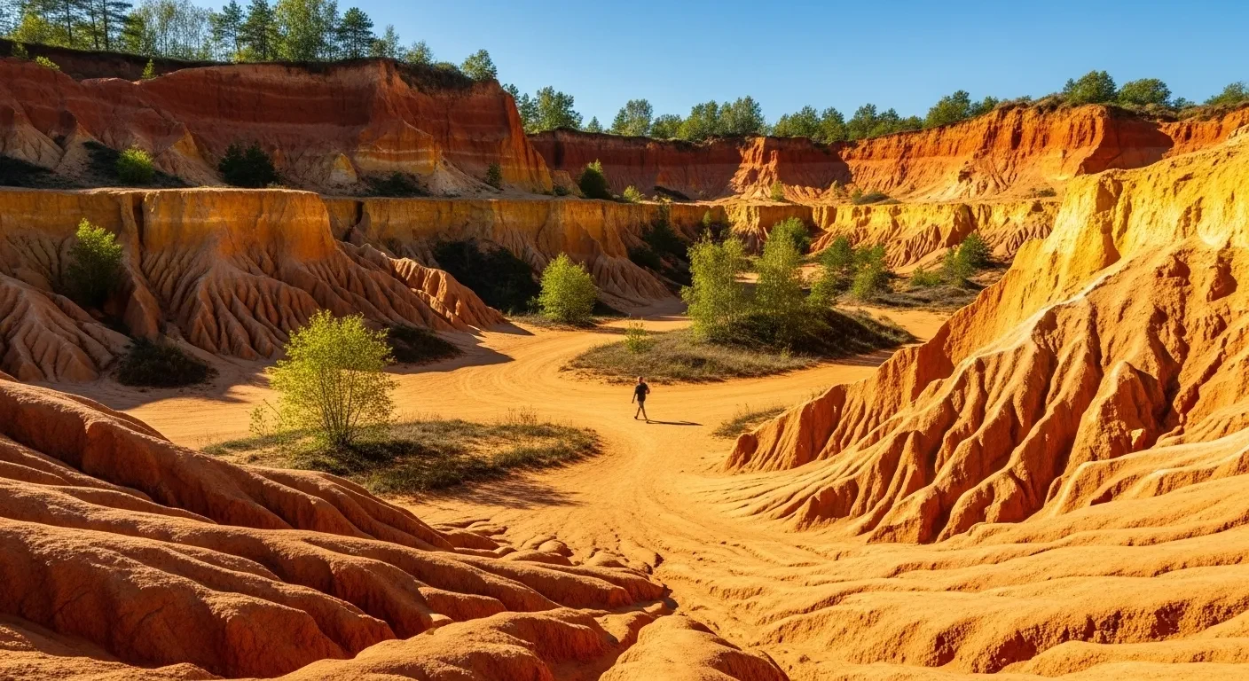 Ce village provençal de 1 200 âmes cache le seul gisement d’ocre au monde