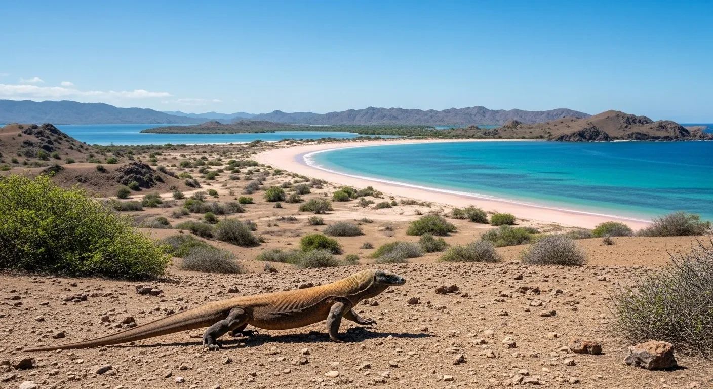 Oubliez Bali – cette île sauvage abrite des dragons et coûte 160 € moins cher