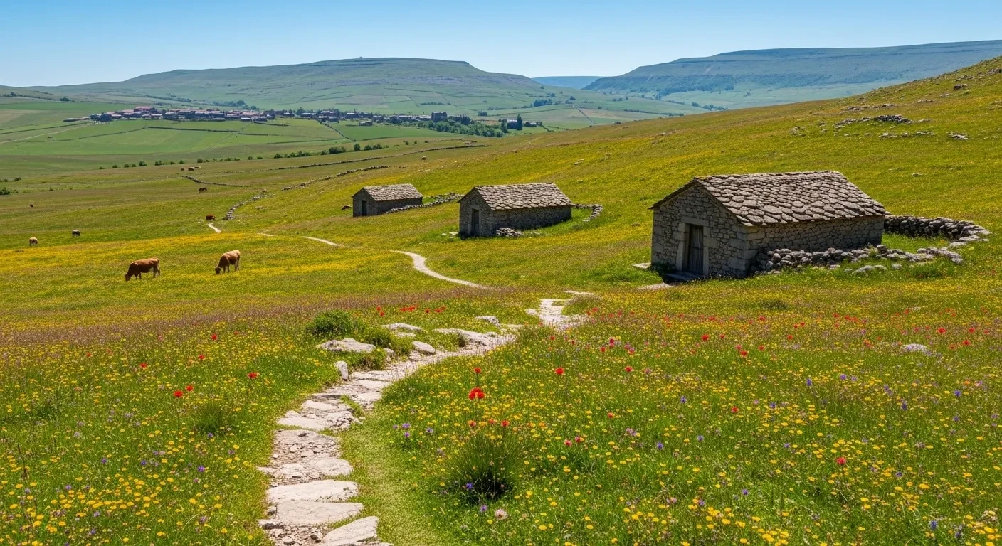 Ce circuit de 38 km traverse 3 départements et reste le secret des randonneurs