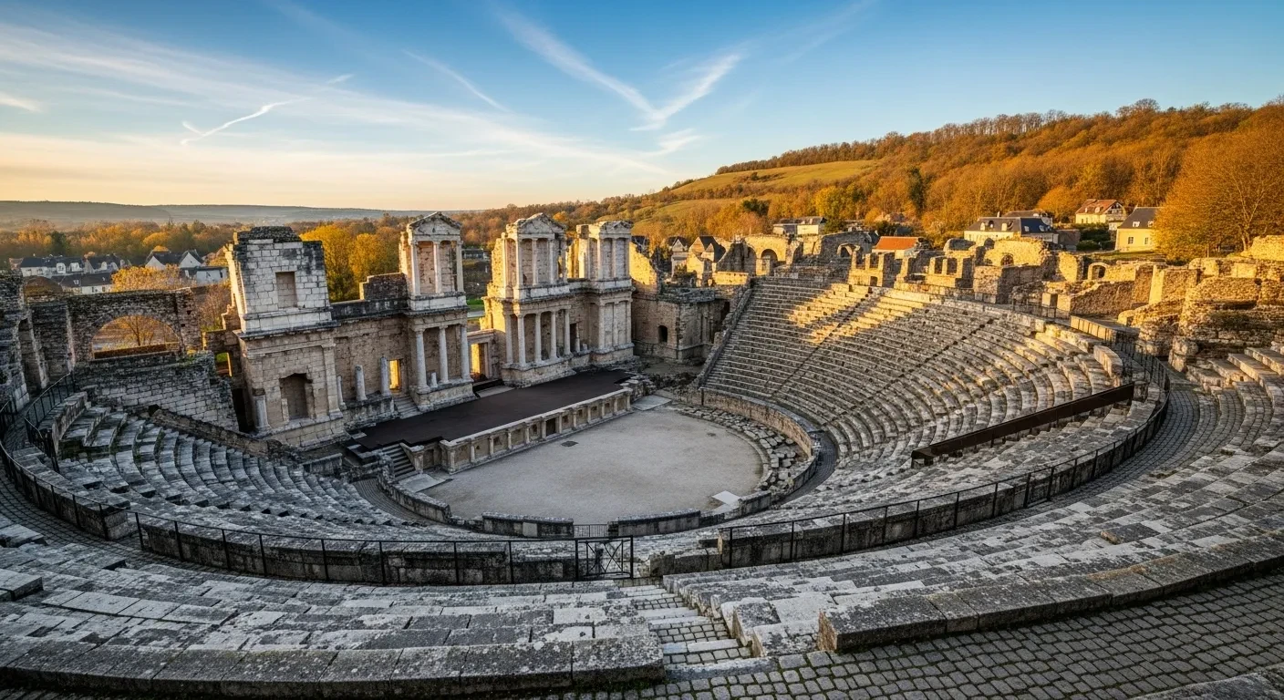 Oubliez Beaune – cette ville de 14 000 âmes garde le plus grand théâtre romain de Gaule