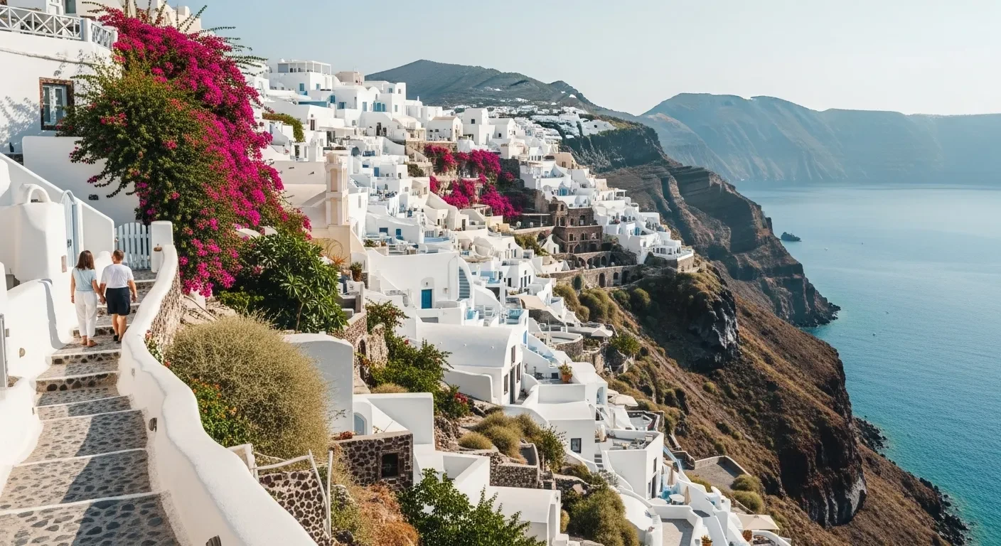 Santorin, Chypre et Séville perdent 70% de leurs touristes en octobre