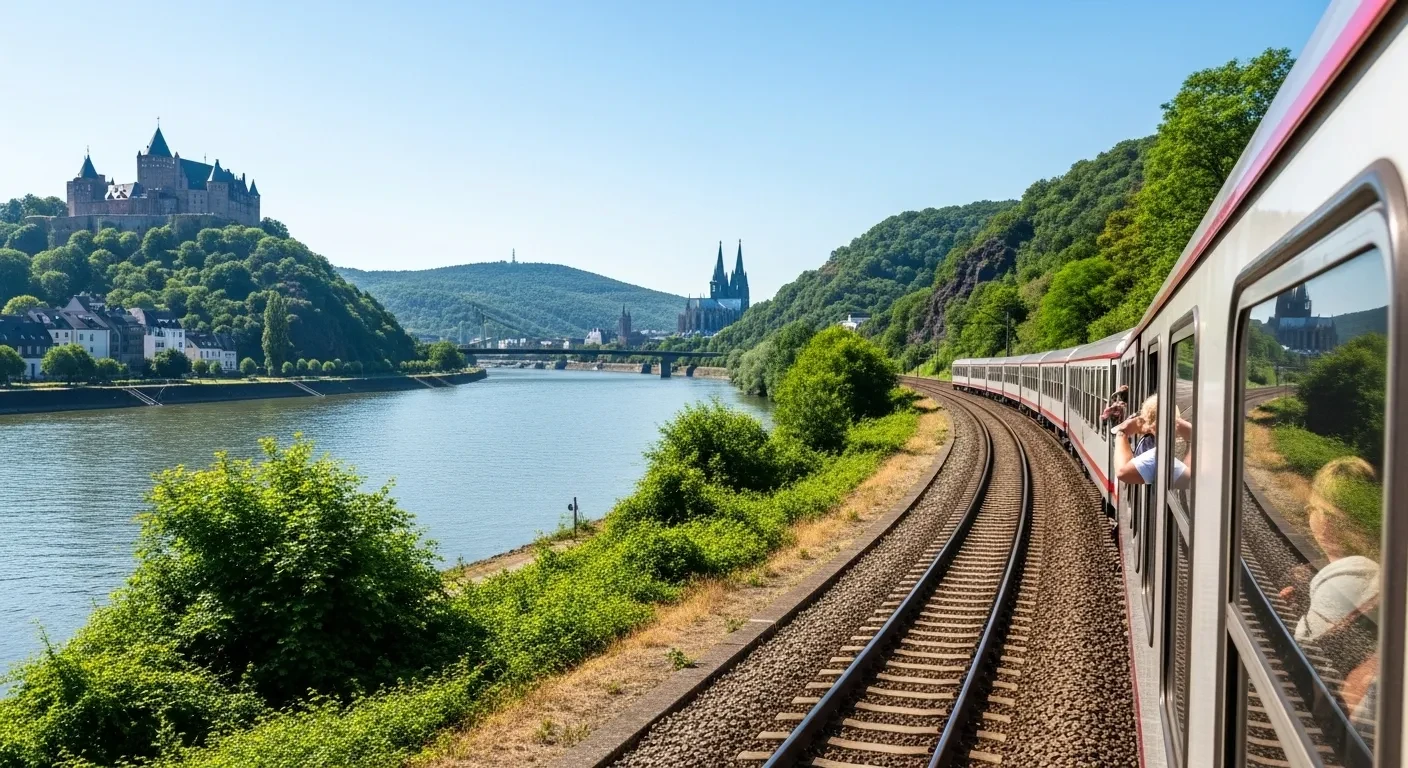 Ce train de 96 km relie château Renaissance et cathédrale gothique en 1h49